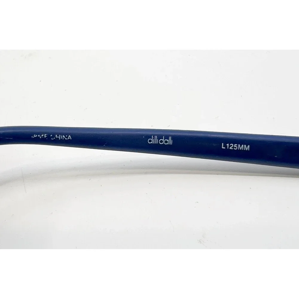 Dilli Dalli Eyeglasses Kids Blue Cookie Dough 42-16-125 Strap 42-16-125